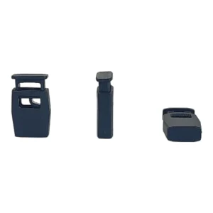 Fermacorda piatta plastica 10mm