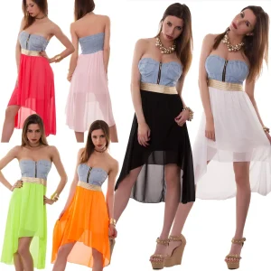 Abito donna miniabito vestito AS-6230