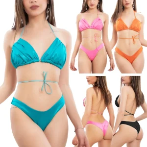 Bikini Donna Triangolo Brasiliana Made In Italy W1300