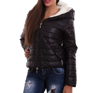 Piumino donna imbottito giubbotto CC-1046-1