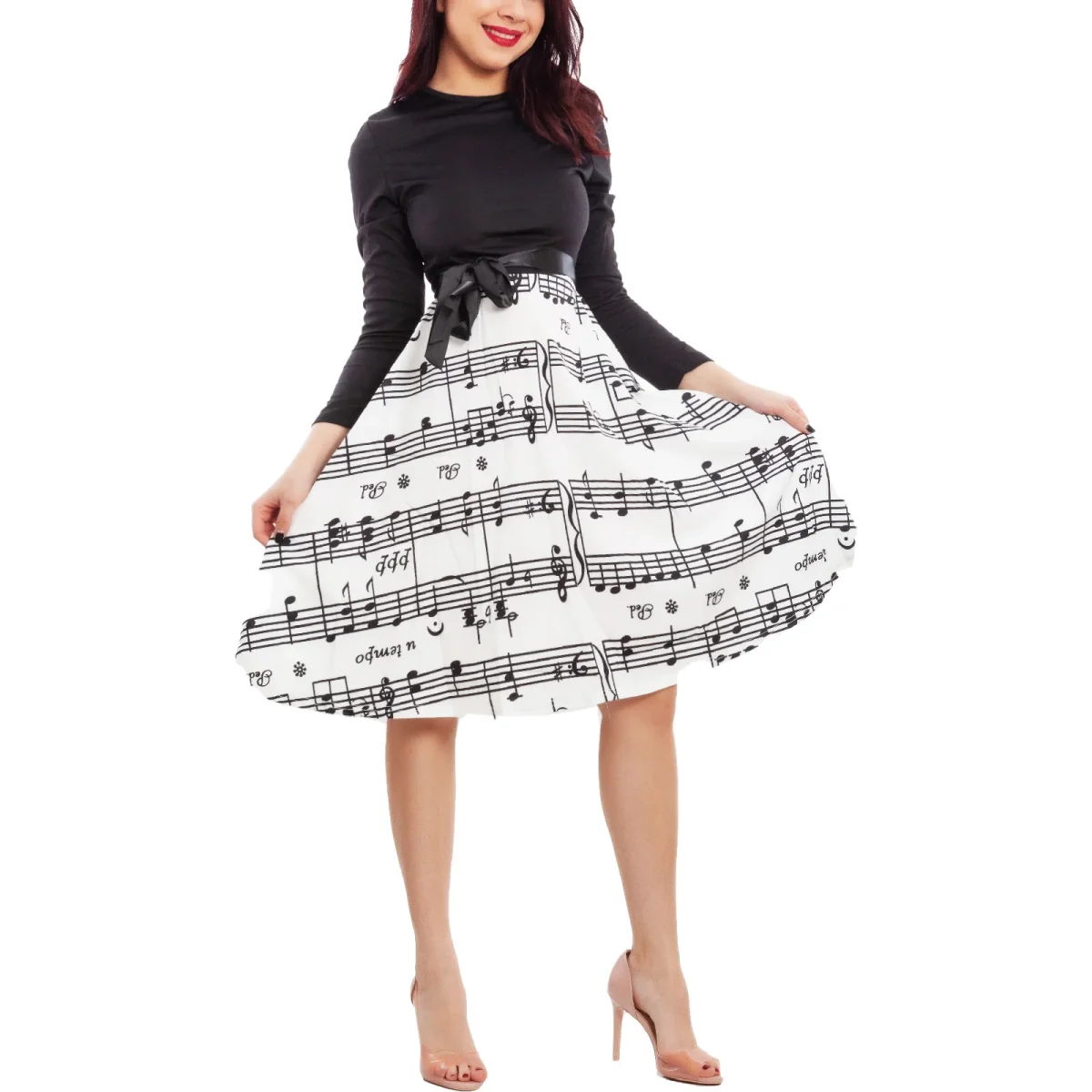 Abito donna vestito pinup DL-1950 - immagine 3